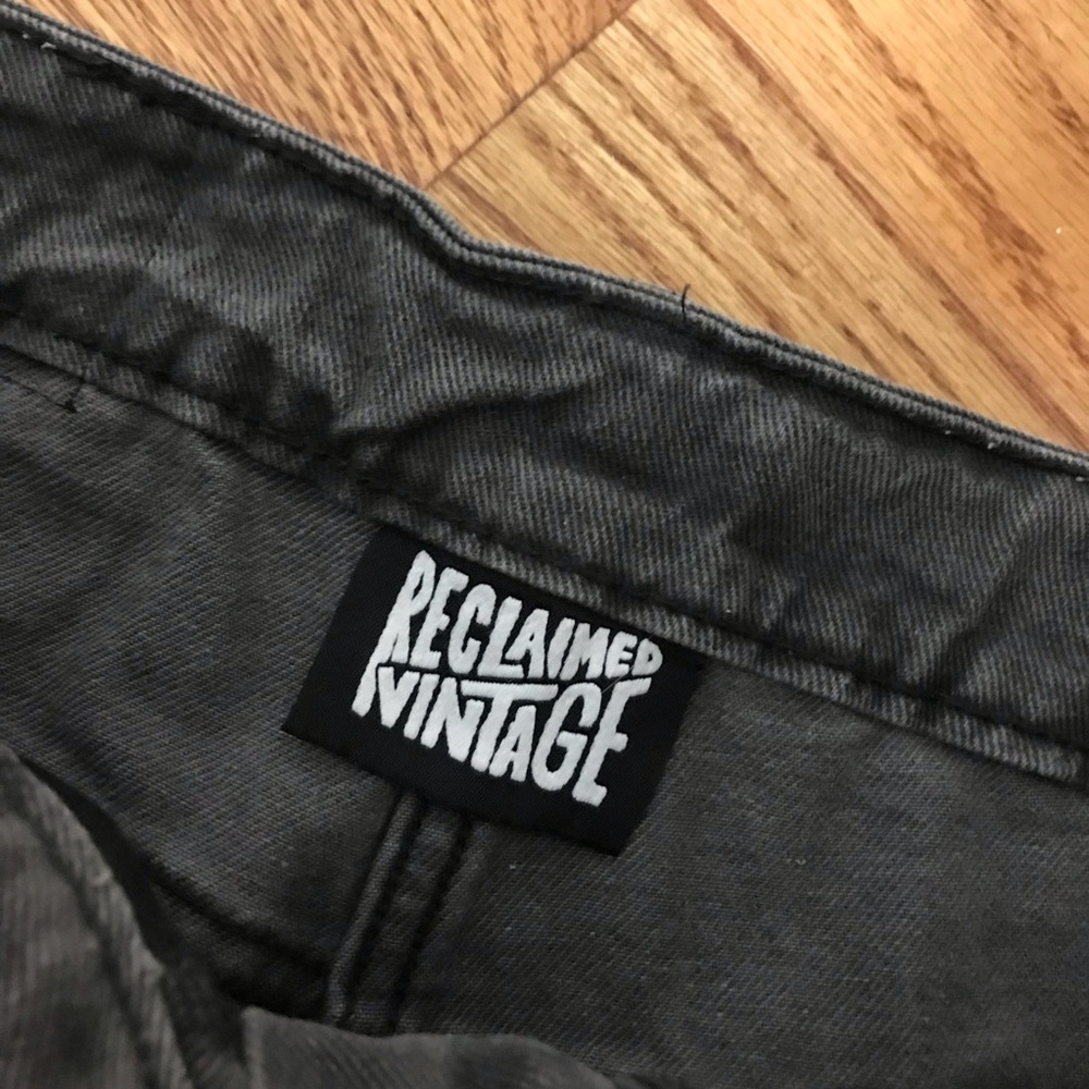 Reclaimed Vintage Gray Jorts - Picture 3 of 7